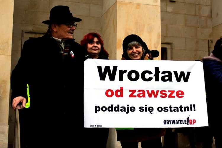 Wrocław: w południe strajk w obronie polskiego sądownictwa, Bartosz Senderek