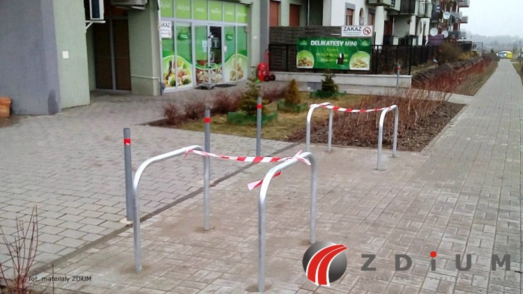 Wrocław: powstaje 60 nowych parkingów rowerowych [ZOBACZ ZDJĘCIA], materiały ZDiUM