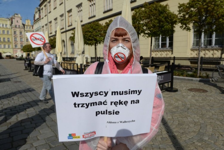 Przez Wrocław przeszedł Biały Marsz przeciwko smogowi, Wojciech Bolesta