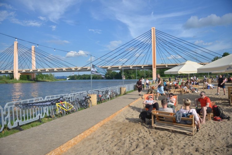 Największa miejska plaża w Polsce już otwarta! [ZDJĘCIA, WIDEO], Wojciech Bolesta