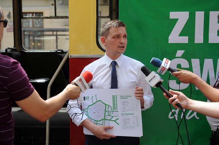 Wrocławski poseł ma receptę na korki we centrum miasta [ZOBACZ ZDJĘCIA], Wojciech Bolesta