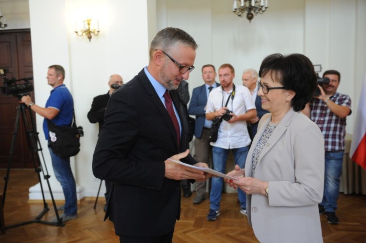 Elżbieta Witek wręczyła promesy dolnośląskim samorządom [ZDJĘCIA], Wojciech Bolesta