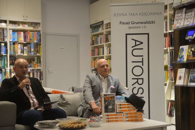Spotkanie z pisarzem Markiem Krajewskim, Wojciech Bolesta
