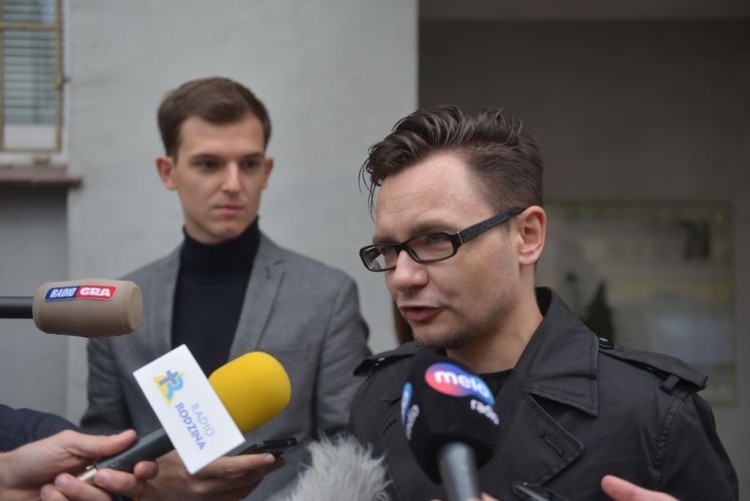 Aktywiści bronią straży miejskiej i walczą o większe pieniądze dla strażników [ZDJĘCIA], Wojciech Bolesta