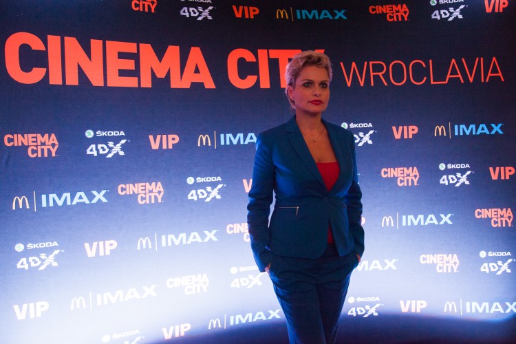 Impreza na nieoficjalnym otwarciu Wroclavii i Cinema City, Magda Pasiewicz