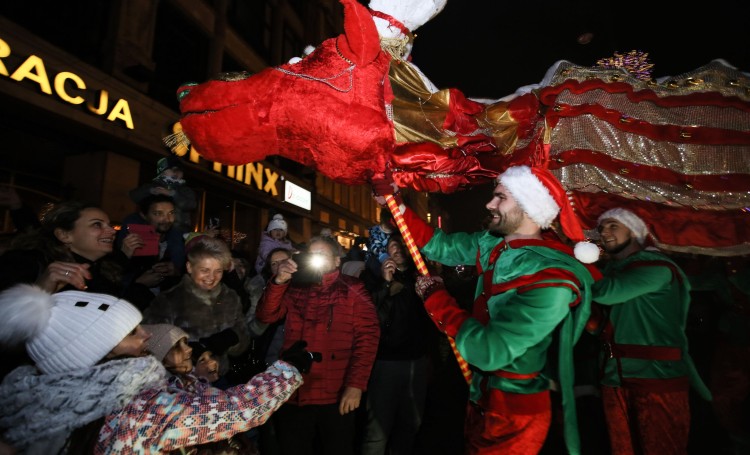 Baśniowa Parada Elfów i Reniferów przeszła przez Jarmark Bożonarodzeniowy, Magda Pasiewicz