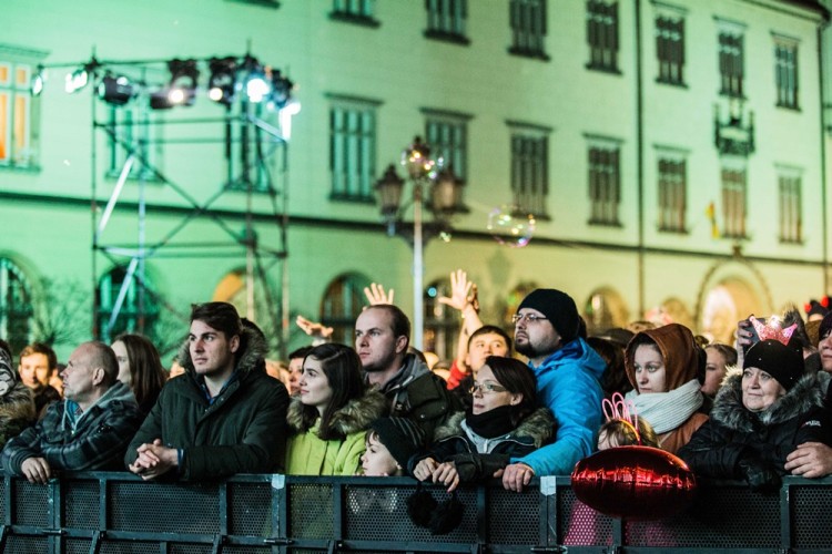 Ponad 60 tys. osób spędziło Sylwestra na wrocławskim Rynku [ZDJĘCIA, STATYSTYKI], Magda Pasiewicz