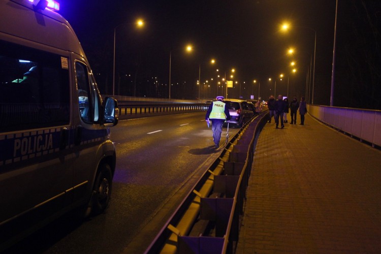 Zderzenie trzech samochodów na moście Milenijnym [ZDJĘCIA], Magda Pasiewicz