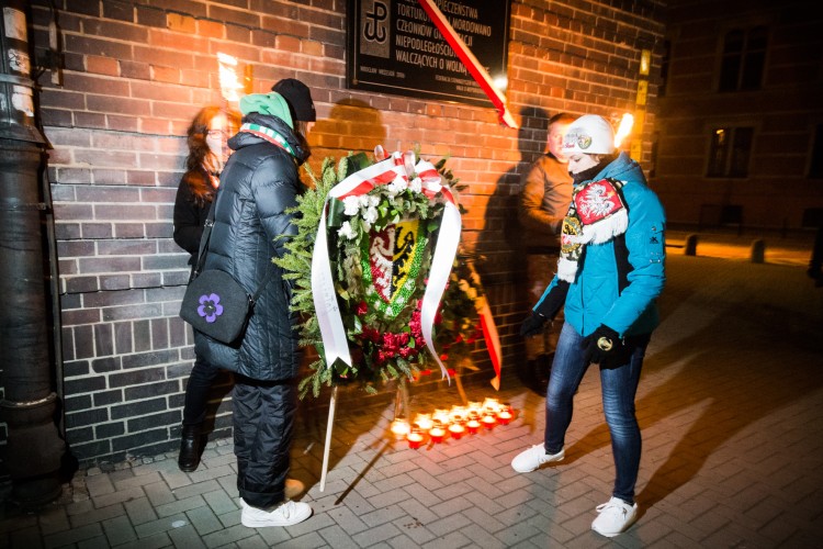 Marsz Pamięci Żołnierzy Wyklętych przeszedł ulicami Wrocławia, Magda Pasiewicz