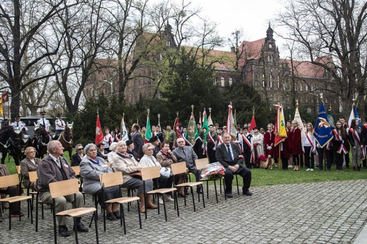 Wrocławskie obchody Dnia Pamięci Ofiar Zbrodni Katyńskiej [ZOBACZ ZDJĘCIA], Magda Pasiewicz