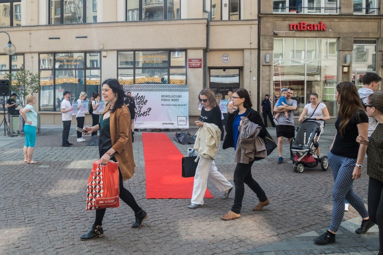 Rewolucyjny pokaz mody Greenpeace na Oławskiej, Magda Pasiewicz