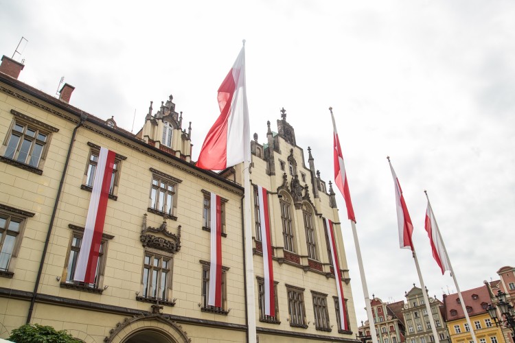 Obchody Dnia Flagi we Wrocławiu [ZDJĘCIA], Magda Pasiewicz