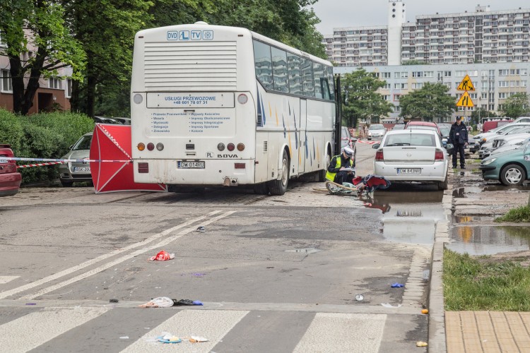Tragiczny wypadek w centrum. Rowerzystka zginęła pod kołami autobusu [ZDJĘCIA], Magda Pasiewicz