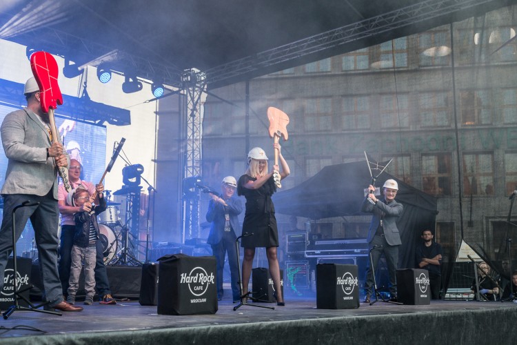 Hard Rock Cafe we Wrocławiu oficjalnie otwarta, Magda Pasiewicz