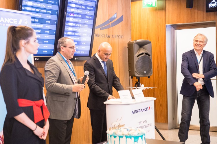 Linie lotnicze Air France obsługują wrocławskie lotnisko, Magda Pasiewicz
