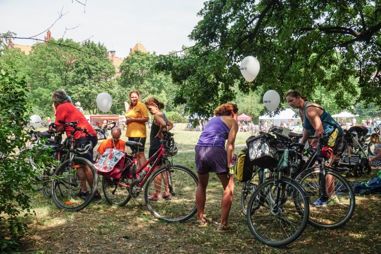 Trwa wielkie, coroczne święto wrocławskich rowerzystów [ZDJĘCIA], Magda Pasiewicz