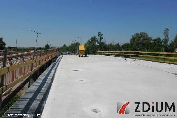 Dobiega końca budowa nowego mostu Żernickiego, Materiały ZDiUM