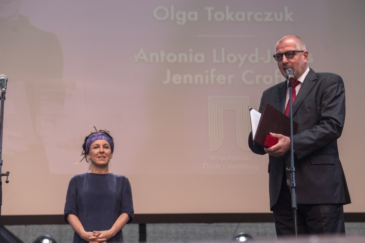 Olga Tokarczuk nagrodzona przez Rafała Dutkiewicza [ZDJĘCIA], Magda Pasiewicz