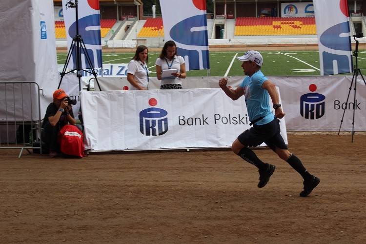 Meta 36. PKO Wrocław Maratonu na Stadionie Olimpijskim, Paweł Prochowski