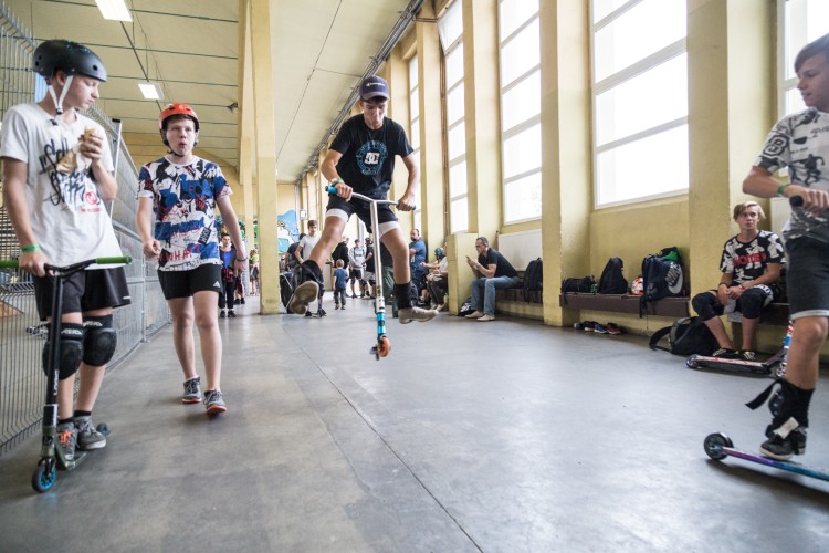 Zawody w jeździe na hulajnodze - No Limits Scooter Jam 2018, Magda Pasiewicz