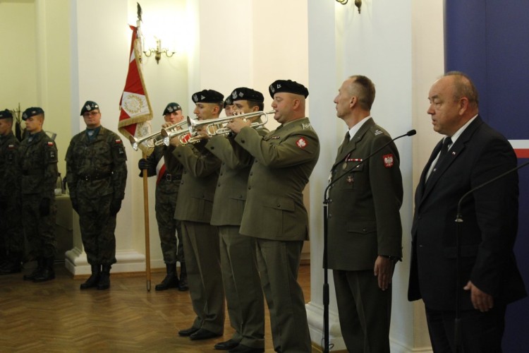 Reprezentacyjna sala urzędu wojewódzkiego nosi imię pułkownika Woźniaka [ZDJĘCIA], biuro prasowe DUW