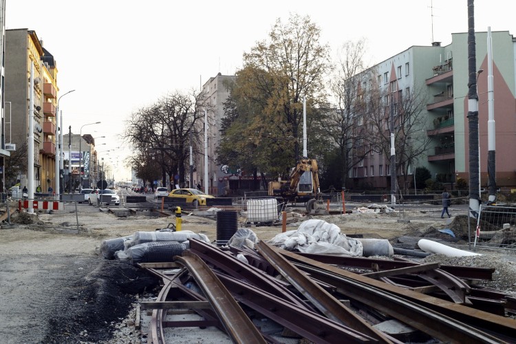 Przedłuża się remont ulicy Hubskiej, Magda Pasiewicz