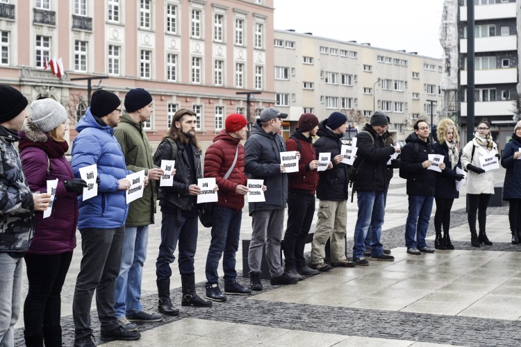 Ukraińcy we Wrocławiu wsparli uwięzionych marynarzy [ZDJĘCIA], Magda Pasiewicz