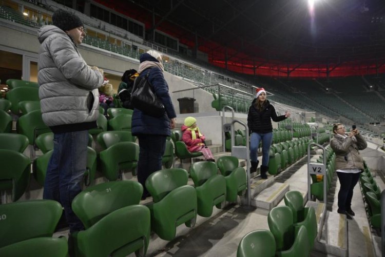 Mikołajkowe atrakcje na Stadionie Wrocław [ZDJĘCIA], Stadion Wrocław