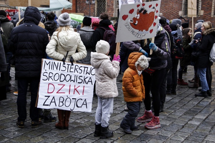 „Dziki ponad elity”. Pokojowa demonstracja pod Pręgierzem [ZDJĘCIA], Magda Pasiewicz