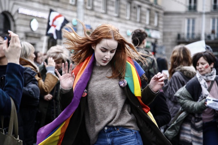 Opór Disco. Wrocławianki zatańczyły na ulicach przeciw dyskryminacji [ZDJĘCIA], Magda Pasiewicz