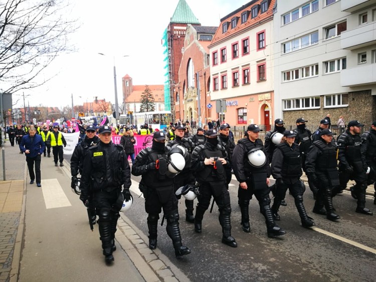 Manifa 2019 - wrocławianki przeszły ulicami centrum, Magda Pasiewicz