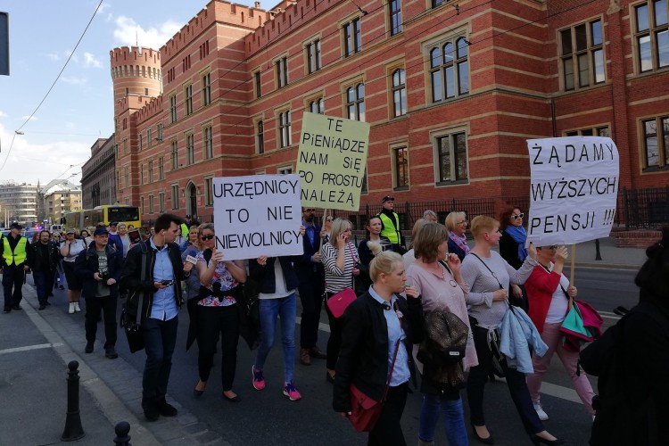 Protest pracowników sądów i prokuratury, Michał Hernes