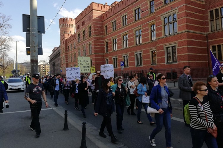 Protest pracowników sądów i prokuratury, Michał Hernes