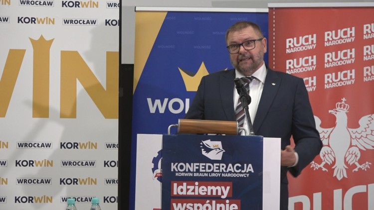 Konwencja Konfederacji KORWiN Braun Liroy Narodowcy we Wrocławiu [ZDJĘCIA], Mariusz Huk