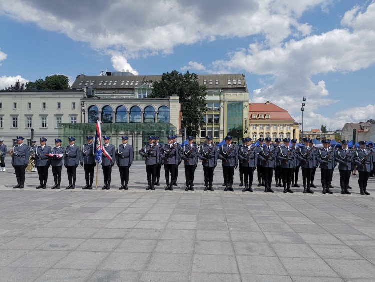 Festyn na placu Wolności z okazji Święta Policji [ZDJĘCIA], Mariusz Huk