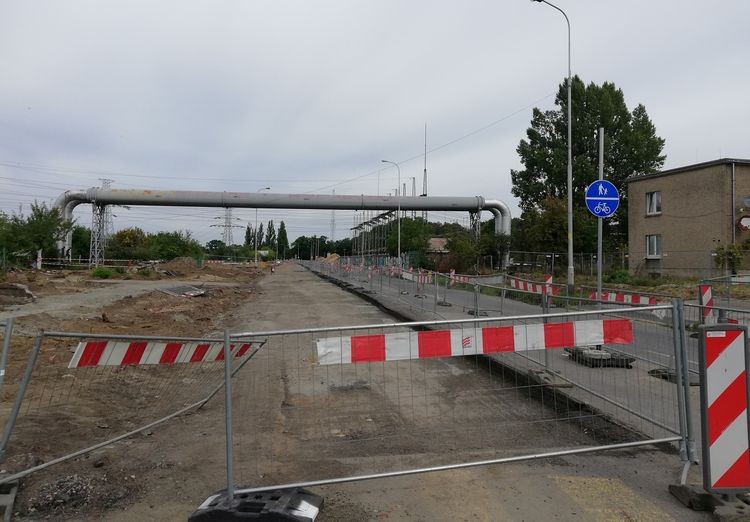 Trwa budowa linii tramwajowej na Popowice. Spore utrudnienia na Długiej [ZDJĘCIA], Michał Hernes