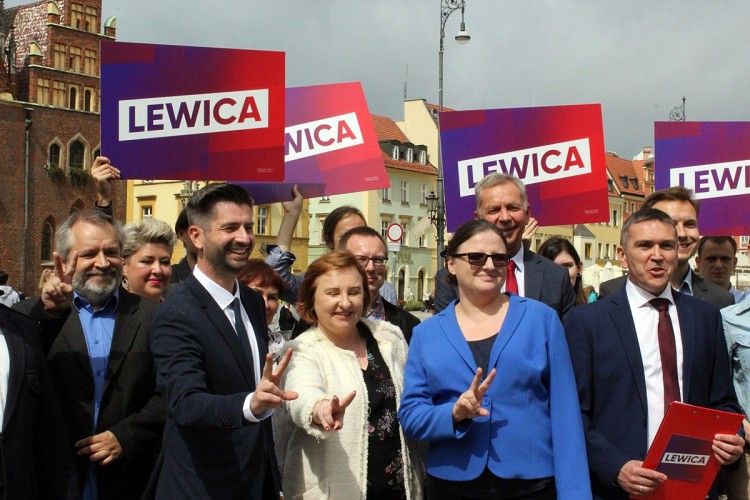 Lewica zaprezentowała swoich kandydatów z Wrocławia, Bartosz Senderek