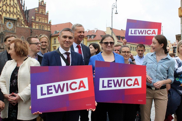 Lewica zaprezentowała swoich kandydatów z Wrocławia, Bartosz Senderek