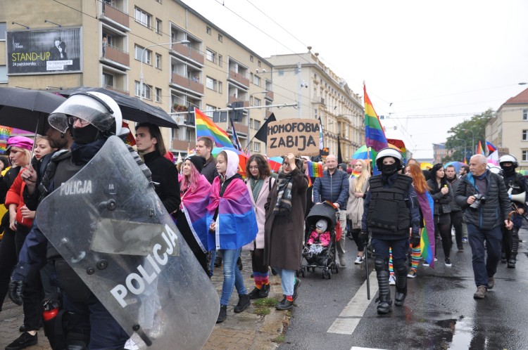 Marsz Równości po raz 11 przeszedł przez Wrocław, Marta Gołębiowska