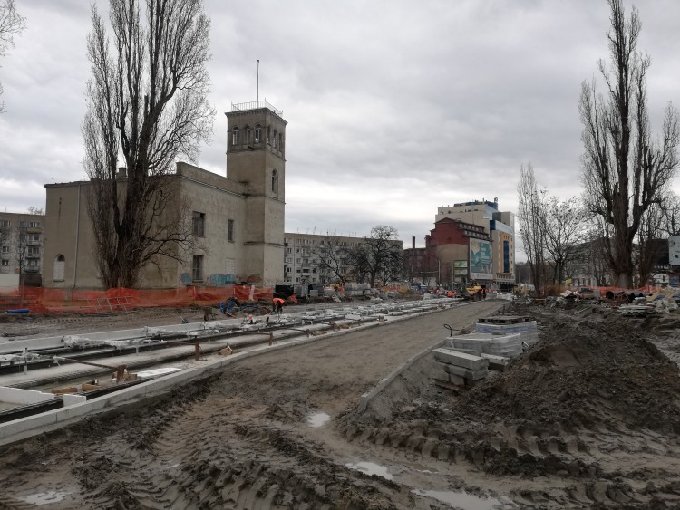 Są postępy budowy tramwaju na Nowy Dwór, mgo