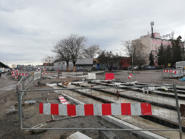 Są postępy budowy tramwaju na Nowy Dwór, mgo