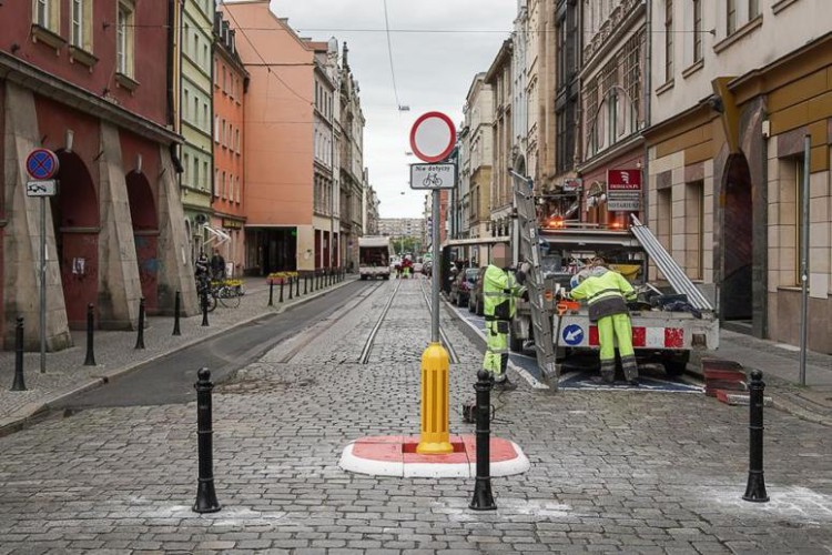 Wrocław: Ulica Ruska już stała się deptakiem [ZDJĘCIA], Biuro Prasowe UM Wrocławia