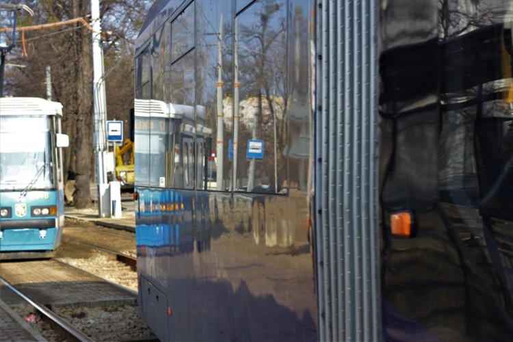Ruch wahadłowy tramwajów na Powstańców Śląskich [ZDJĘCIA], MPK Wrocław