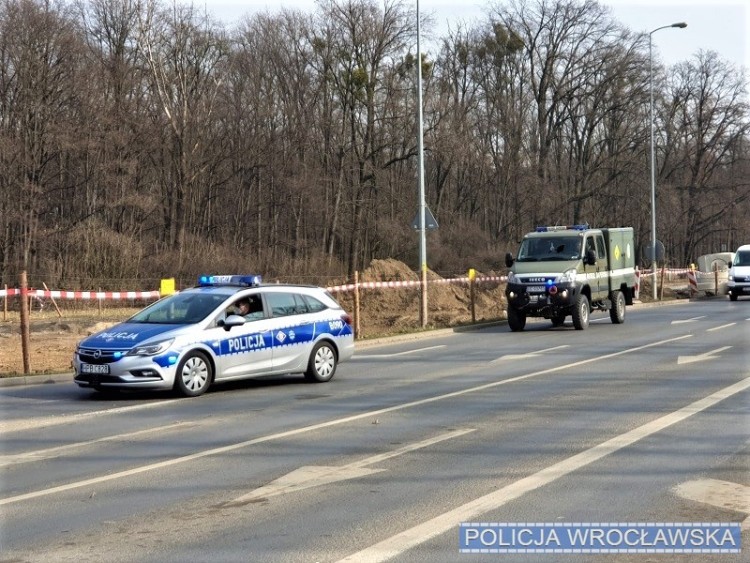 Akcja saperów, Policja wrocławska
