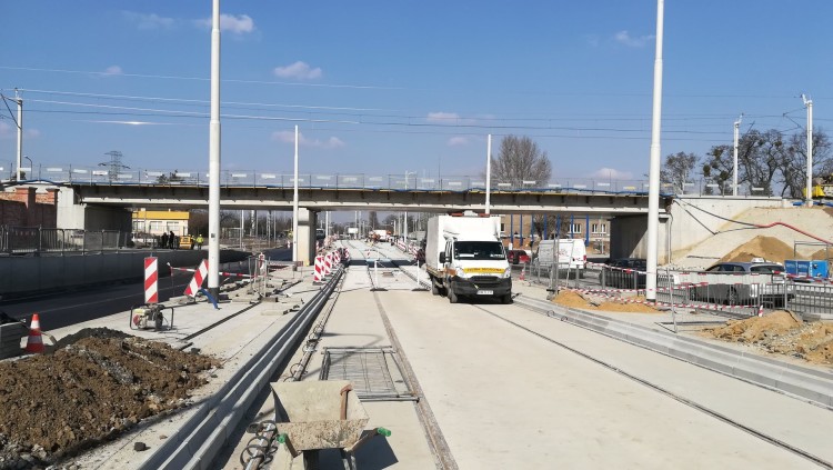 Są postępy w budowie przystanku Wrocław Szczepin i remoncie wiaduktu [ZDJĘCIA], Bohdan Ząbek/PKP PLK