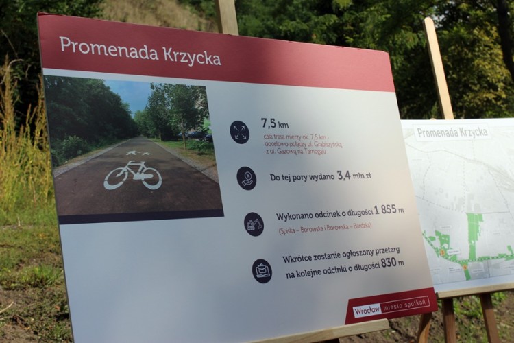 Nowa trasa rowerowa we Wrocławiu. Oto zrewitalizowana Promenada Krzycka [ZDJĘCIA], Jakub Jurek