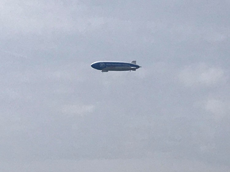 Zeppelin był widziany m.in. w rejonie Hali Orbita, JJ