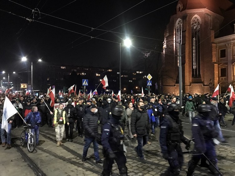 Policyjny bilans po Marszu Niepodległości we Wrocławiu. Czy było bezpiecznie?, Jakub Jurek
