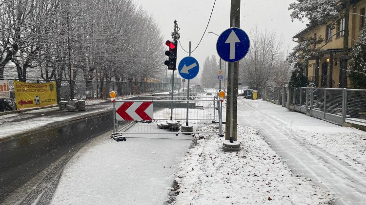 Śnieg we Wrocławiu. Jest go coraz więcej [ZDJĘCIA], Michał Gigołła