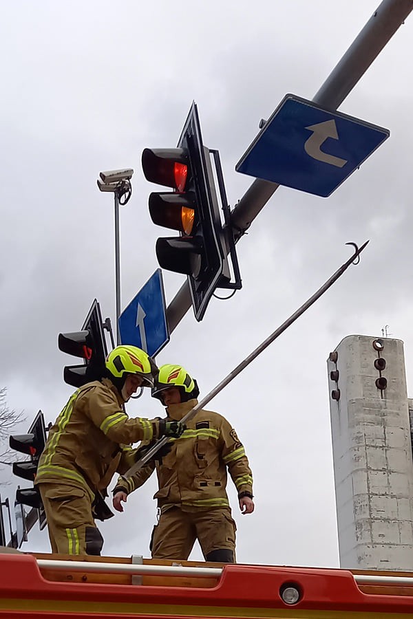 Strażacy mieli ręce pełne roboty przez orkan Dudley. Zobacz zdjęcia z interwencji, OSP Żórawina